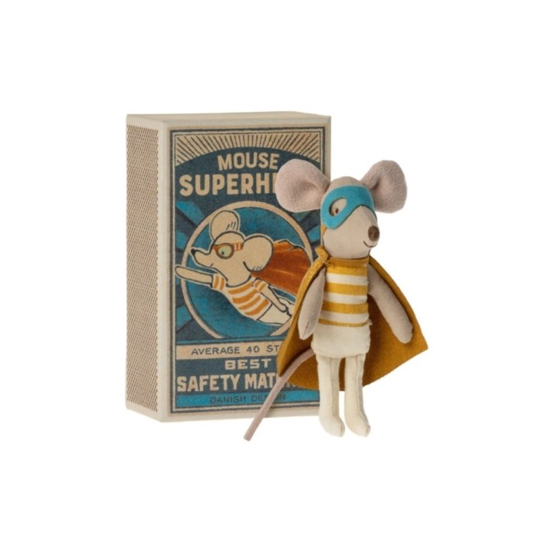 PETITE SOURIS GRANDE BOITE SUPER HERO