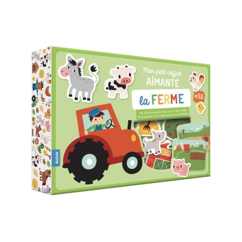 MON PETIT COFFRET AIMANTE - LA FERME