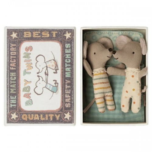 PETITE SOURIS GRANDE BOITE TWIN BABIES JUMEAUX