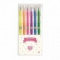 CRAYONS STYLOS GEL FLUO * 6