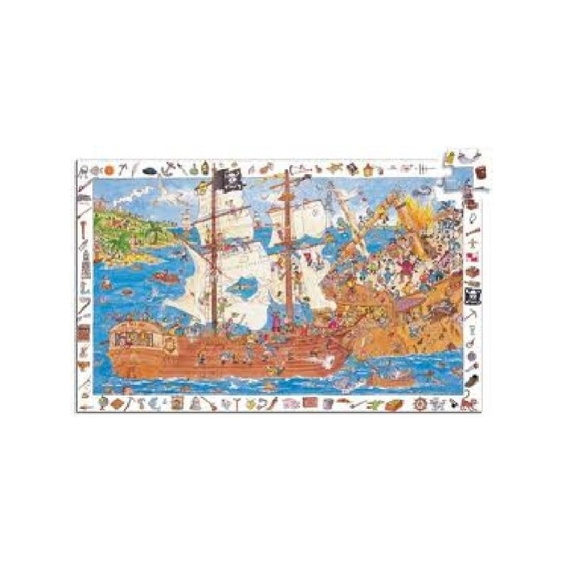 PUZZLE 100 PIECES OBSERVATION PIRATES