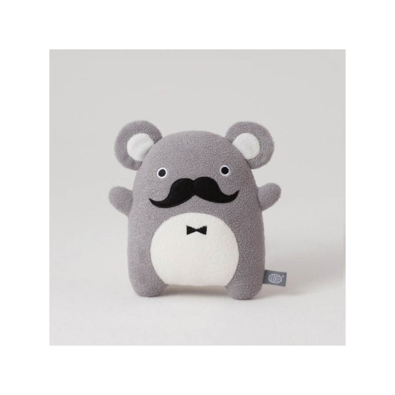 PELUCHE PETIT OURS A MOUSTACHE RICEDAPPER