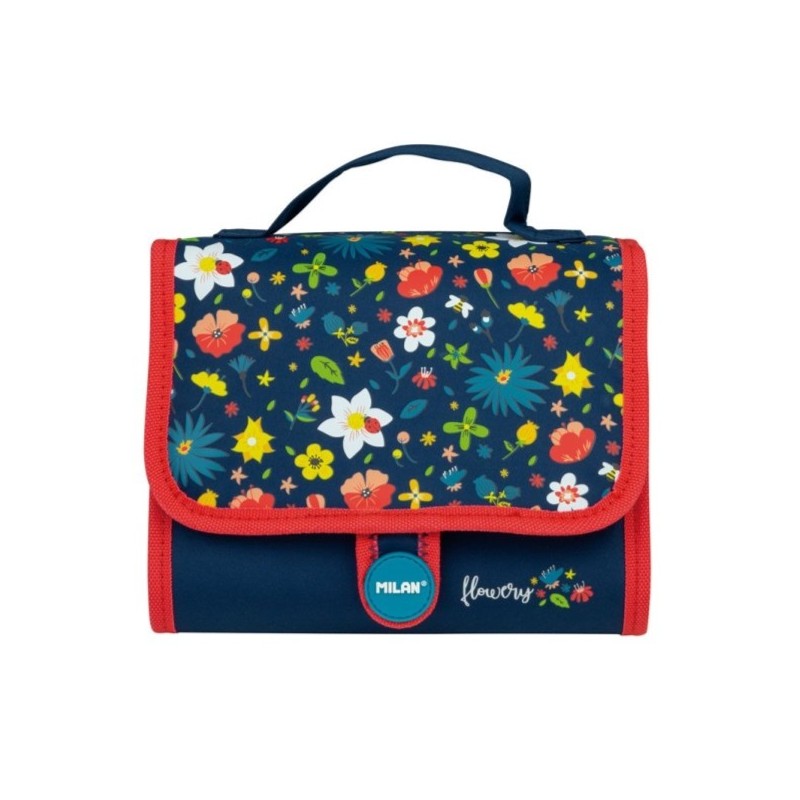 TROUSSE MULTIPENCILCASE FLOWERY AVEC 2 TROUSSES