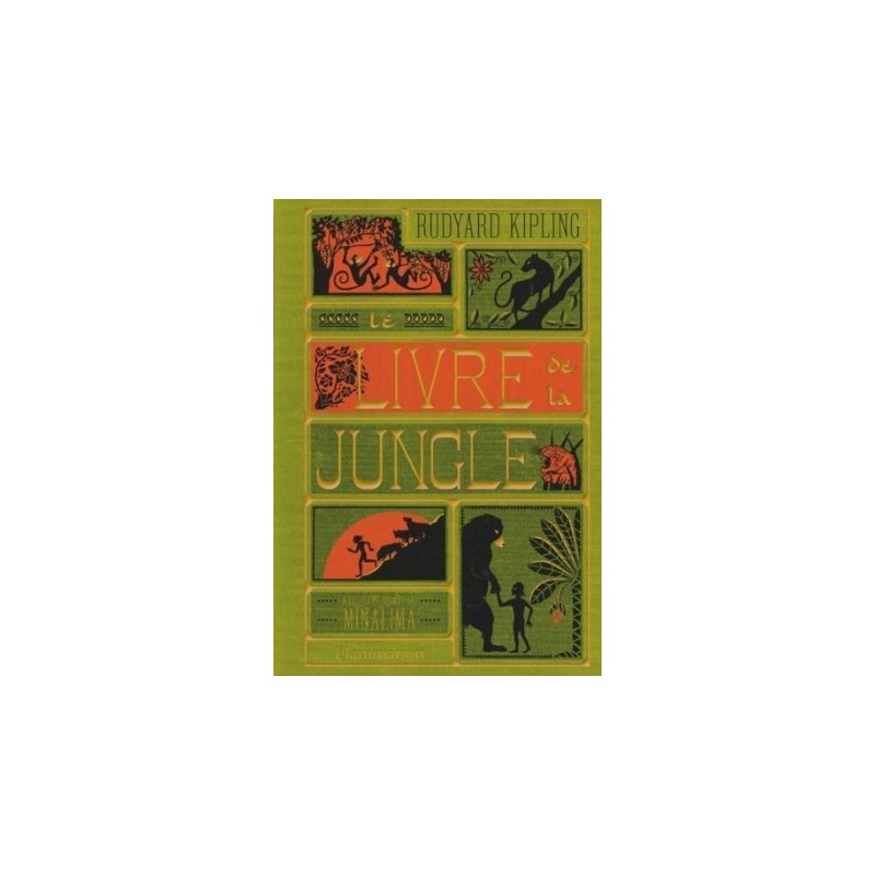 MINALIMA - LE LIVRE DE LA JUNGLE - ILLUSTRE ET ANIME PAR MINALIMA