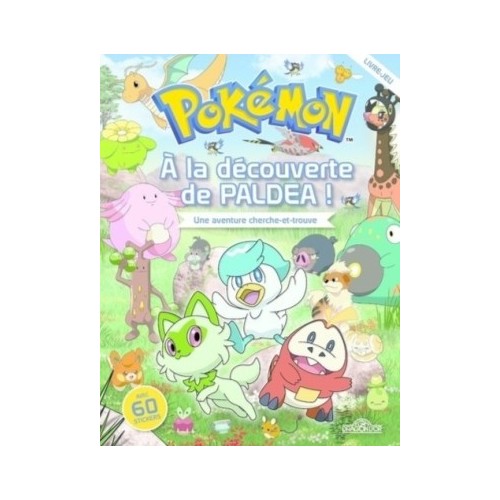 POKEMON - LIVRE-JEU - A LA DECOUVERTE DE PALDEA