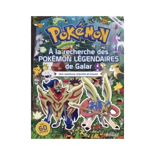 CHERCHE ET TROUVE - A LA RECHERCHE DES POKEMON LEGENDAIRES