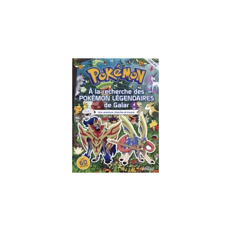 CHERCHE ET TROUVE - A LA RECHERCHE DES POKEMON LEGENDAIRES