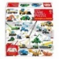 LES ENGINS DE CHANTIER - COFFRET LIVRE ET PUZZLE