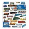 LES TRAINS - COFFRET LIVRE ET PUZZLE