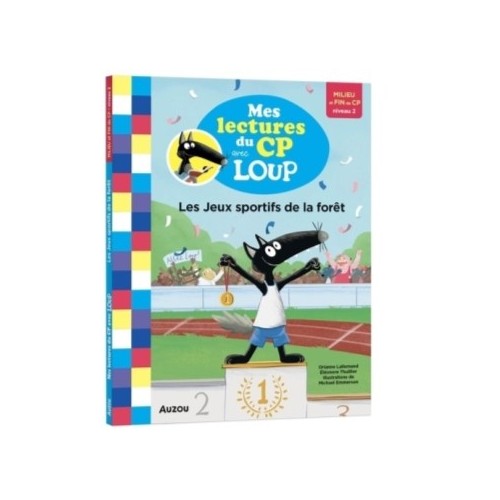 MES LECTURES DU CP AVEC LOUP - LES JEUX SPORTIFS DE LA FORET