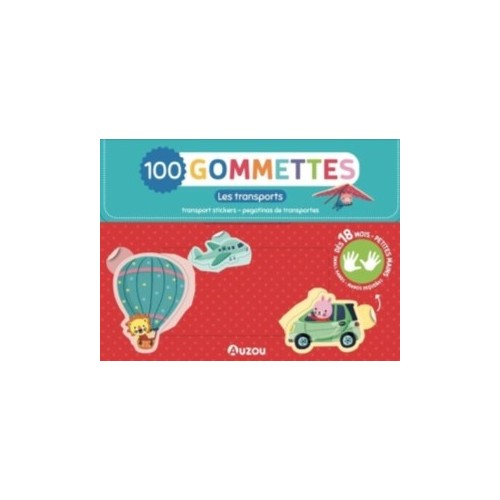 MA POCHETTE DE 100 GOMMETTES - 100 GOMMETTES - TRANSPORTS