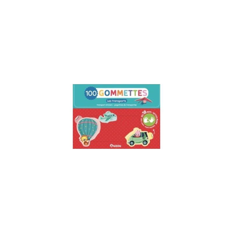 MA POCHETTE DE 100 GOMMETTES - 100 GOMMETTES - TRANSPORTS