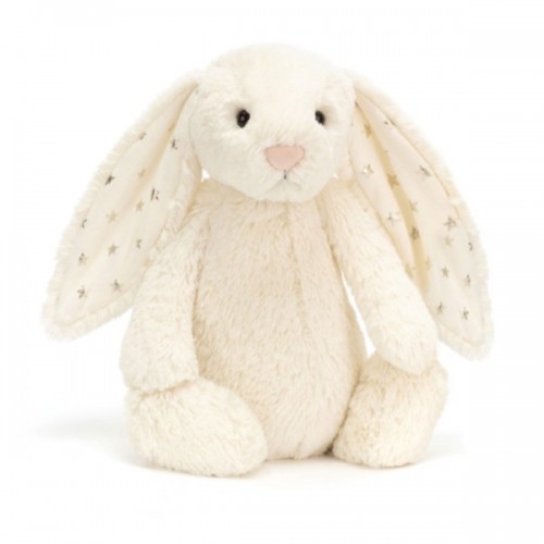 BASHFUL BUNNY LAPIN TWINKLE BLANC ETOILE MEDIUM