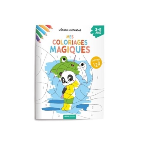 L&#039;ECOLE DES PANDAS - MES COLORIAGES MAGIQUES - LES CHIFFRES