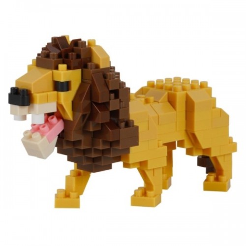 MINI SERIE ANIMAUX LION 200 PIECES