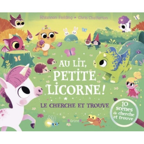 AU LIT, PETITE LICORNE ! LE CHERCHE-ET-TROUVE