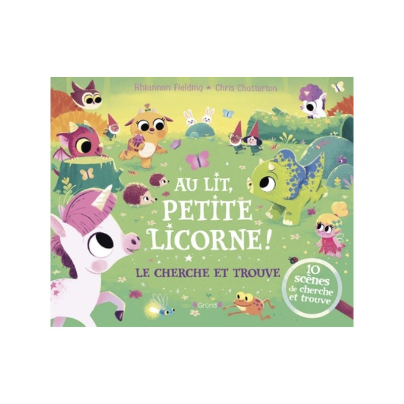 AU LIT, PETITE LICORNE ! LE CHERCHE-ET-TROUVE