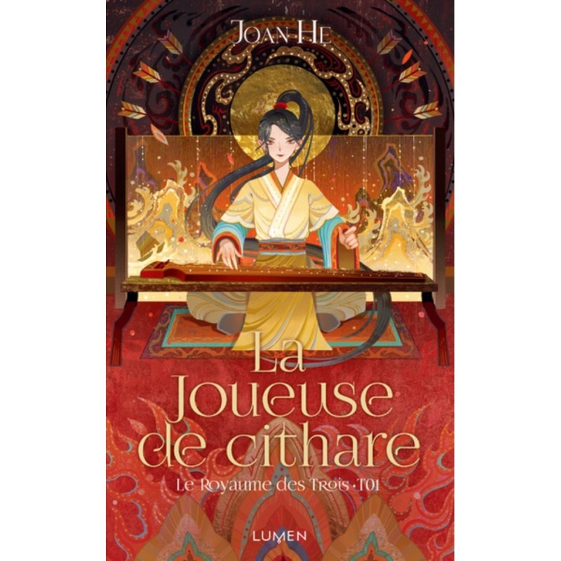 LE ROYAUME DES TROIS - TOME 1 LA JOUEUSE DE CITHARE