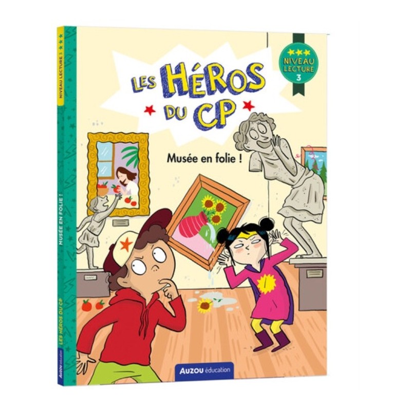 LES HEROS DU CP NIVEAU 3 - MUSEE EN FOLIE !