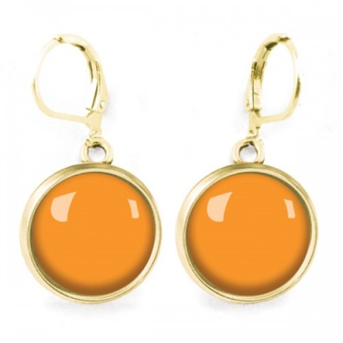 LES PARISIENNES BOUCLES D OREILLES DORMEUSES ACIER CHIRURGICAL OR QUEEN SIZE – MANGUE