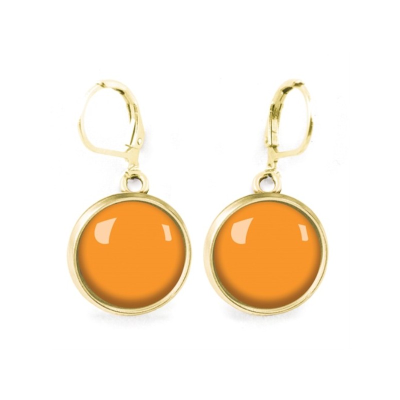 LES PARISIENNES BOUCLES D OREILLES DORMEUSES ACIER CHIRURGICAL OR QUEEN SIZE – MANGUE