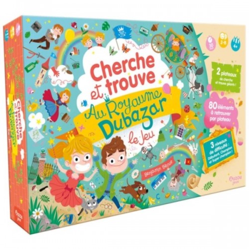 CHERCHE ET TROUVE AU ROYAUME DUBAZAR - LE JEU