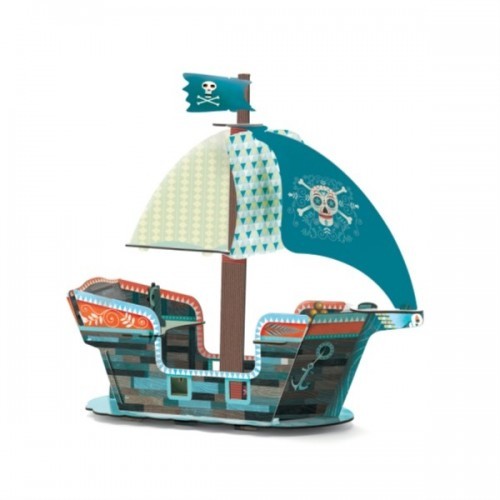 BATEAU PIRATE 3D