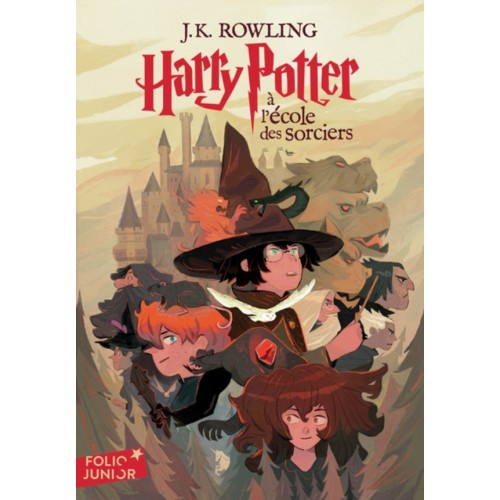 HARRY POTTER T01 - HARRY POTTER A L&#039;ECOLE DES SORCIERS