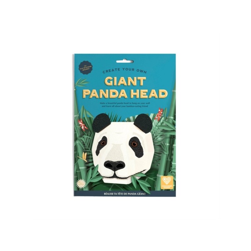 CONSTRUIS UNE TETE DE PANDA GEANT CREATE YOUR OWN GIANT PANDA HEAD