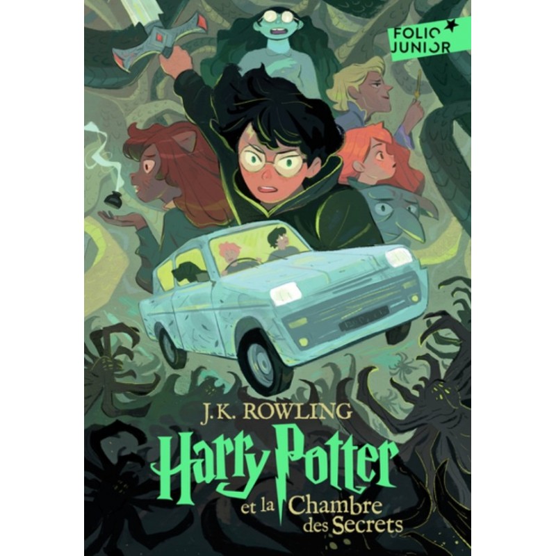 HARRY POTTER T02 - HARRY POTTER ET LA CHAMBRE DES SECRETS