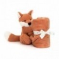 BASHFUL PELUCHE ET COUVERTURE RENARD FOX