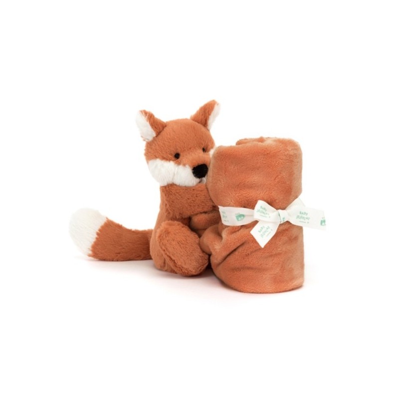 BASHFUL PELUCHE ET COUVERTURE RENARD FOX