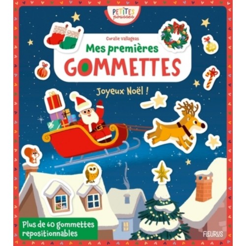 MES PREMIERES GOMMETTES JOYEUX NOEL !