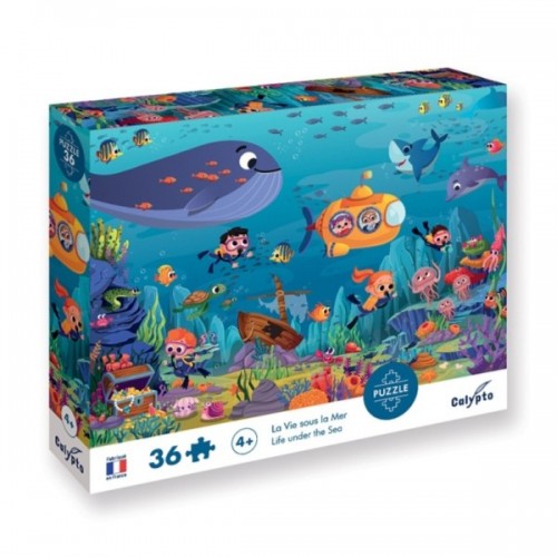 PUZZLE 36 PIECES - LA VIE SOUS LA MER