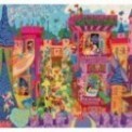 PUZZLE 54 PIECES SILHOUETTE CHATEAU FEERIQUE