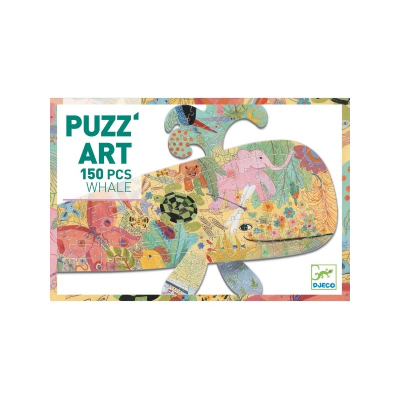 PUZZLE 150 PIECES ART BALEINE