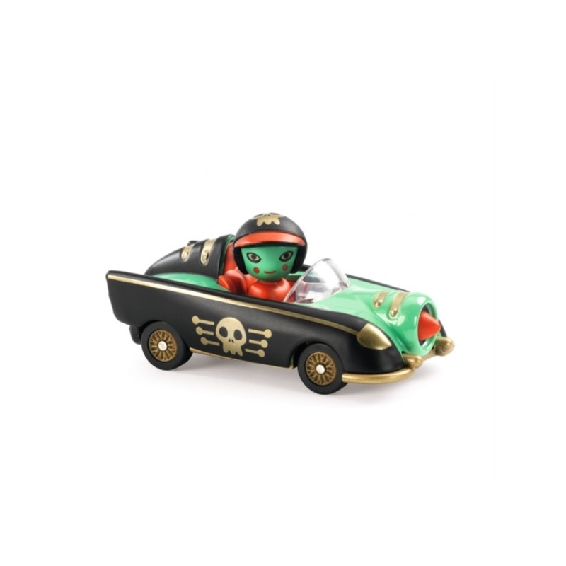 VOITURE CRAZY MOTORS PIRATE WHEELS