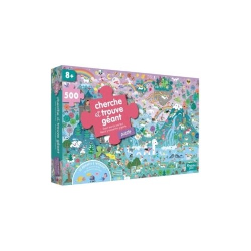 PUZZLE 200 PIECES - CHERCHE ET TROUVE GEANT