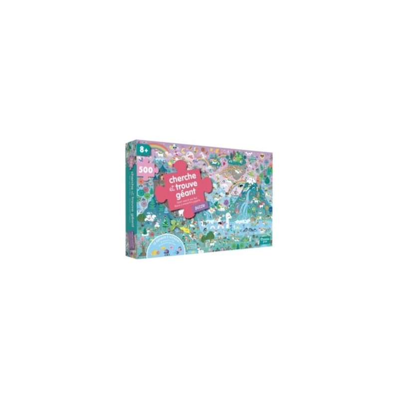 PUZZLE 200 PIECES - CHERCHE ET TROUVE GEANT