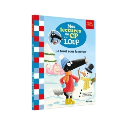 MES LECTURES DE CP AVEC LOUP - LA FORET SOUS LA NEIGE