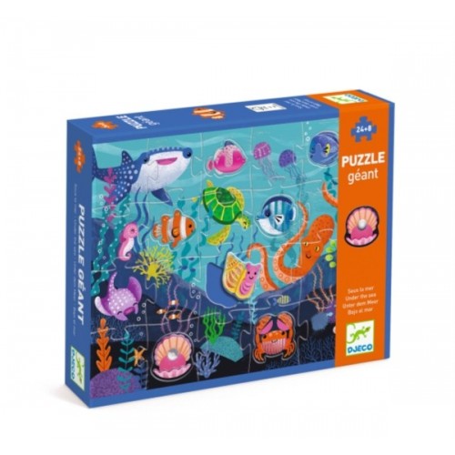 PUZZLE 24 + 8 PIECES PUZZLE GEANT MER