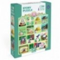 PUZZLE 35 PIECES - STORY PUZZLE - LES 3 PETITS COCHONS