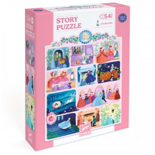 PUZZLE 54 PIECES - STORY PUZZLE - CENDRILLON