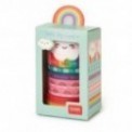 SET DE 5 RUBANS ADHESIFS EN PAPIER - TAPE BY TAPE RAINBOW