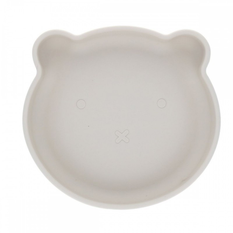 ASSIETTE OURS SILICONE SABLE