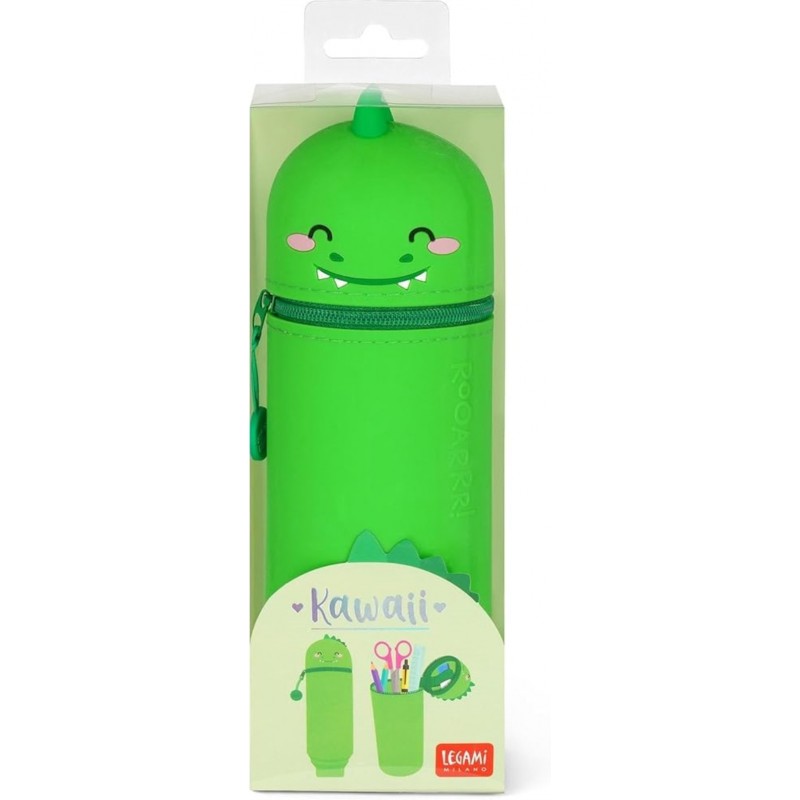 TROUSSE EN SILICONE 2 EN 1 DINOSAURE