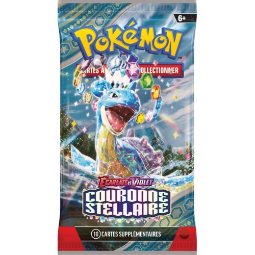 BLISTER DE 10 CARTES POKEMON COURONNE STELLAIRE