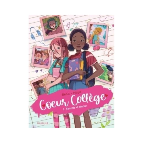 COEUR COLLEGE T01 - SECRETS D&#039;AMOUR