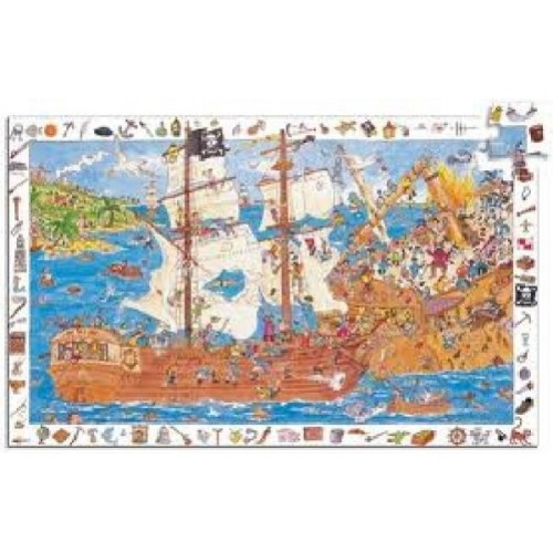 PUZZLE 100 PIECES OBSERVATION PIRATES